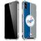 MLB Los Angeles Dodgers Split iPhone XS Max Clear Case